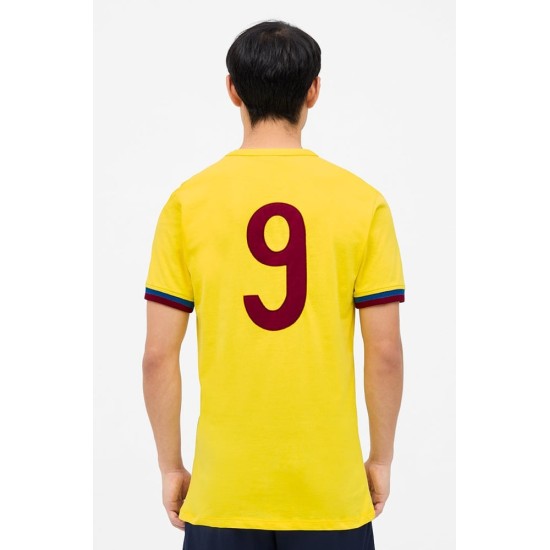 Camiseta Retro Johan Cruyff FC Barcelona 1974/75 para Mujer #9 Camiseta Retro Johan Cruyff FC Barcelona 1974/75 para Mujer #9