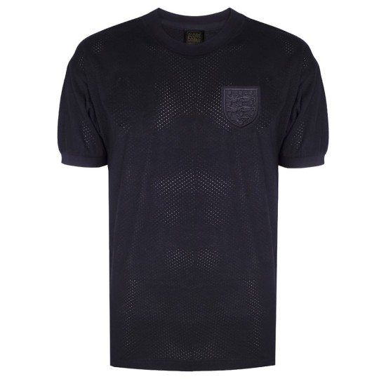 Camiseta retro blackout Inglaterra 1970 #6 para hombre Camiseta retro blackout Inglaterra 1970 #6 para hombre