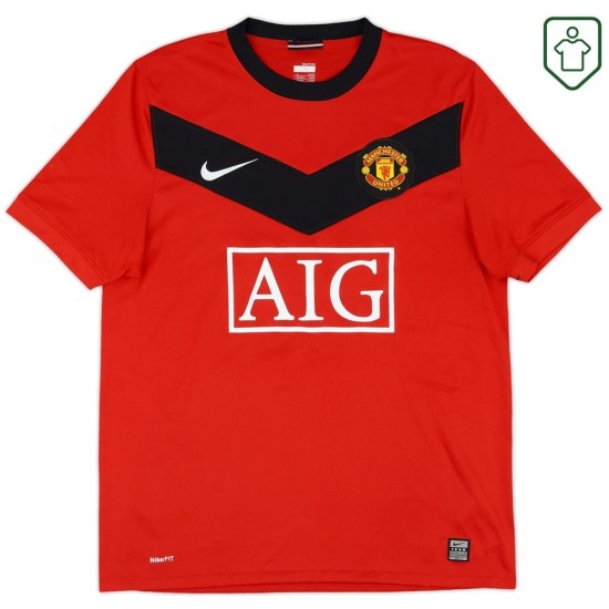 Camiseta retro local hombre Manchester United 2009/10 Rooney #10