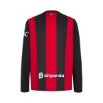 Camiseta de manga larga de local Milan 2026/27 para hombre Camiseta de manga larga de local Milan 2026/27 para hombre