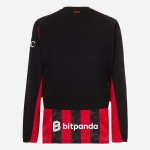 Hombre Milan Camiseta de Manga Larga Local 2025/26 Hombre Milan Camiseta de Manga Larga Local 2025/26