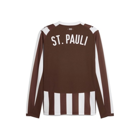 Camiseta de manga larga local FC St. Pauli 2025/26 para mujer