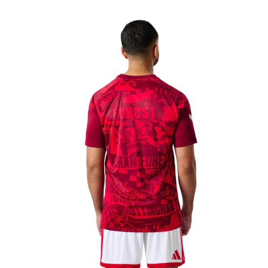 Camiseta de Prepartido Local Nottingham Forest 2026/27 Hombre Camiseta de Prepartido Local Nottingham Forest 2026/27 Hombre