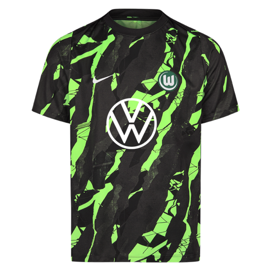 Camiseta Mujer VfL Wolfsburg Tercera Calentamiento VW 2025/26 Camiseta Mujer VfL Wolfsburg Tercera Calentamiento VW 2025/26