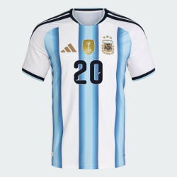 Camiseta Oficial Local Argentina 2026 Mujer MAC ALLISTER #20