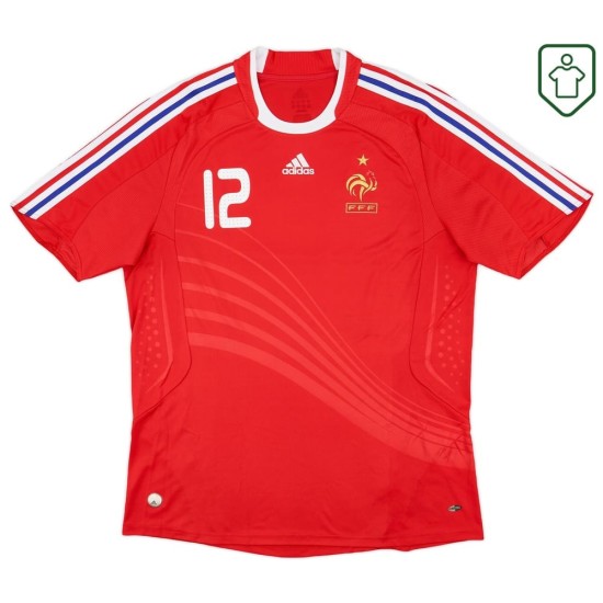 Camiseta retro visitante Francia 2007/08 para hombre Henry #12 Camiseta retro visitante Francia 2007/08 para hombre Henry #12