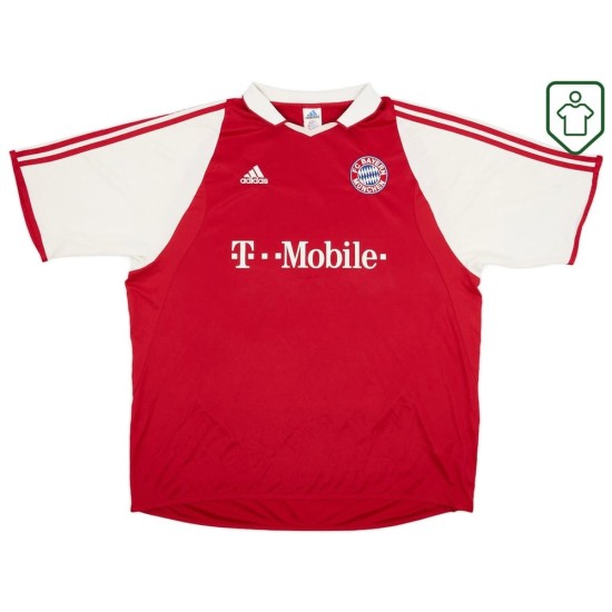 Camiseta retro Bayern Múnich 2003/04 local para hombre Ballack #13