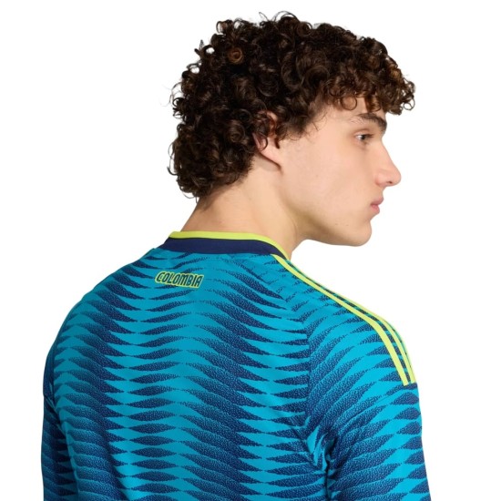 Camiseta manga larga visitante Colombia 2026 Copa del Mundo mujer Camiseta manga larga visitante Colombia 2026 Copa del Mundo mujer