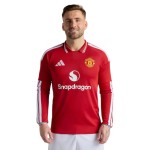 Camiseta Local Masculina de Manga Larga Manchester United 2026/27