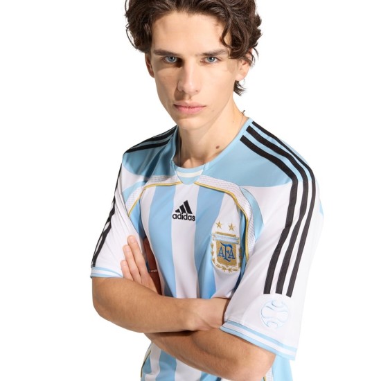 Camiseta Retro Local Argentina 2006 para Mujer