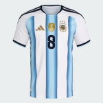 Camiseta Oficial Local Argentina 2026 Niño E. FERNÁNDEZ #8 Camiseta Oficial Local Argentina 2026 Niño E. FERNÁNDEZ #8