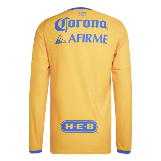 Camiseta de manga larga de local Tigres UANL 2026/27 para hombre Camiseta de manga larga de local Tigres UANL 2026/27 para hombre