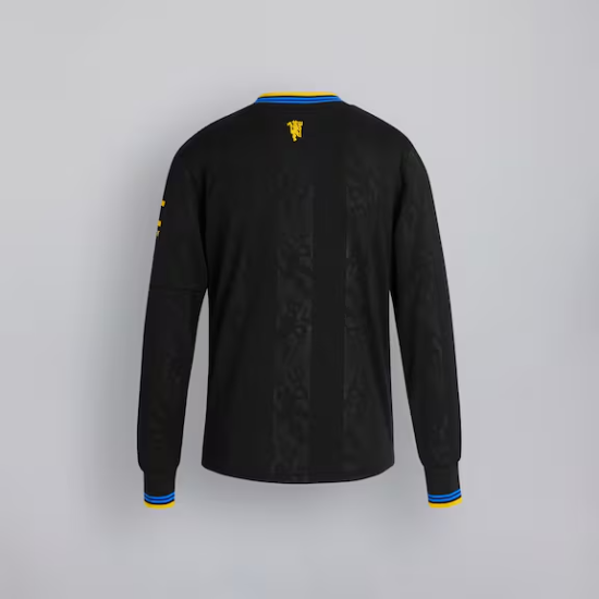 Camiseta Manga Larga Tercera Niño Manchester United 2025/26 Camiseta Manga Larga Tercera Niño Manchester United 2025/26