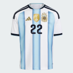 Camiseta Oficial Local Argentina 2026 Niño L. MARTÍNEZ #22