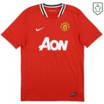 Camiseta retro local hombre Manchester United 2011/12 Rooney #10