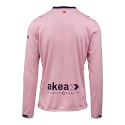 Camiseta de Visitante de Manga Larga Malmö FF 2025 para Niño - Rosa