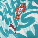 Remera pre partido tercera Portugal 2026 verde niño Remera pre partido tercera Portugal 2026 verde niño