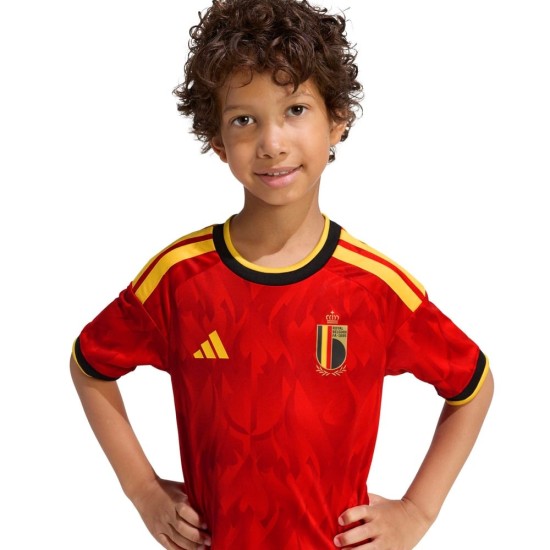 Equipación Local Mundial Bélgica 2026 Niño Equipación Local Mundial Bélgica 2026 Niño