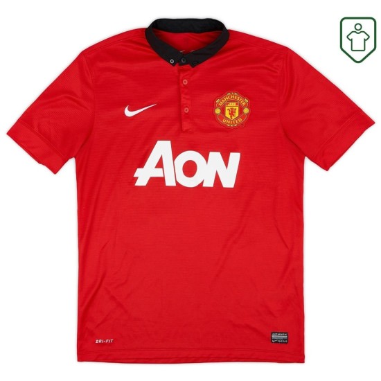 Camiseta retro local hombre Manchester United 2013/14 Chicharito #14 Camiseta retro local hombre Manchester United 2013/14 Chicharito #14