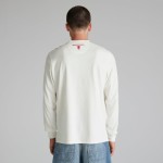 Camiseta retro inspirada manga larga Manchester United 1909 de hombre