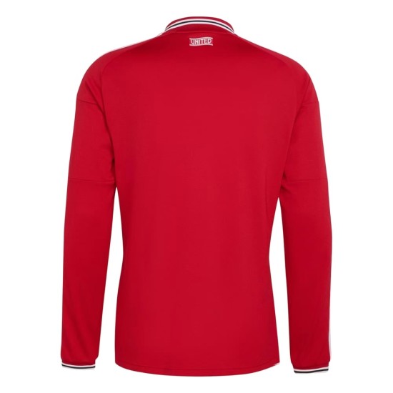 Camiseta Local Masculina de Manga Larga Manchester United 2026/27