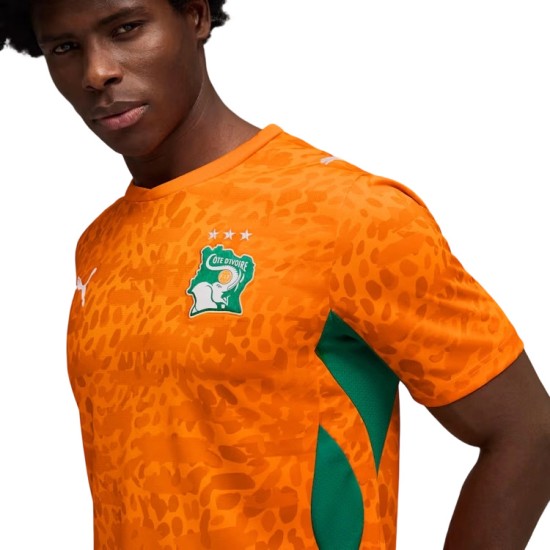 Camiseta local Costa de Marfil 2026 Copa del Mundo hombre Camiseta local Costa de Marfil 2026 Copa del Mundo hombre