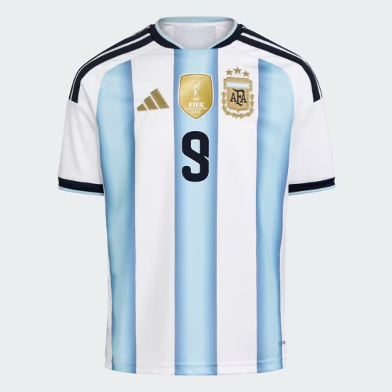 Camiseta Oficial Local Argentina 2026 Mujer J. ALVAREZ #9