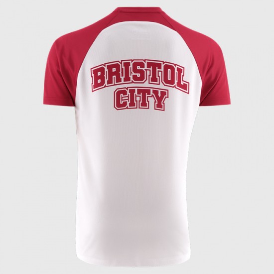 Camiseta calentamiento local Bristol City 2025/26 niño Camiseta calentamiento local Bristol City 2025/26 niño