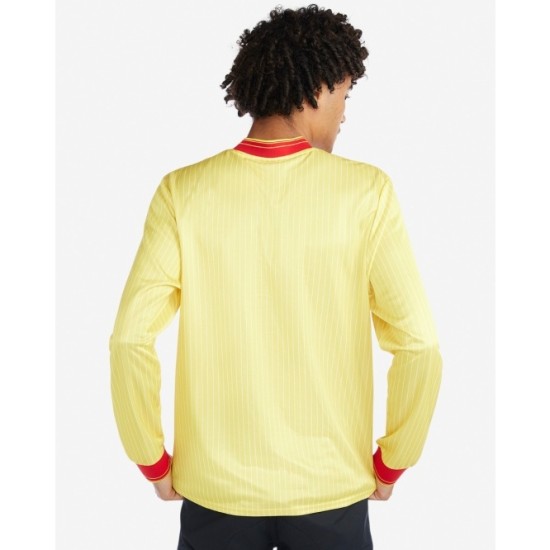 Camiseta Retro Visitante Manga Larga Mujer Liverpool 1984/85 Camiseta Retro Visitante Manga Larga Mujer Liverpool 1984/85