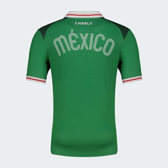 Camiseta Heritage Edición Especial México 2025 para Niño - Verde