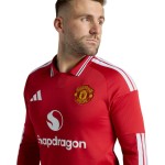 Camiseta Local Masculina de Manga Larga Manchester United 2026/27