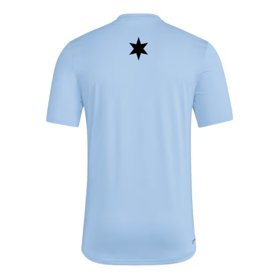 Camiseta infantil Minnesota United FC 2025 tercera Hook AEROREADY - azul Camiseta infantil Minnesota United FC 2025 tercera Hook AEROREADY - azul
