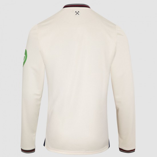 Camiseta visitante manga larga hombre West Ham United 2025/26