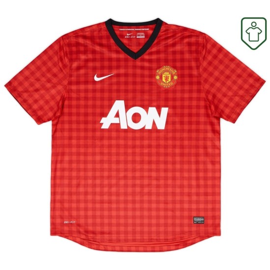 Camiseta retro local hombre Manchester United 2012/13 Rooney #10 Camiseta retro local hombre Manchester United 2012/13 Rooney #10
