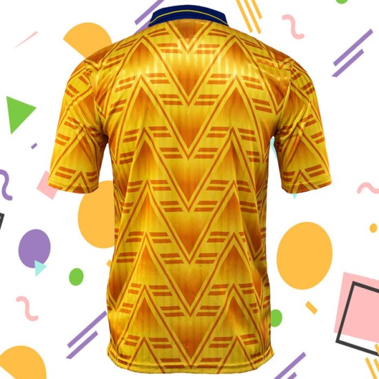 Camiseta Retro de Visitante 1991 de Cardiff City para Hombre Camiseta Retro de Visitante 1991 de Cardiff City para Hombre