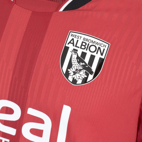 Camiseta de Manga Larga de Visitante para Niño West Bromwich Albion 2026/27 Camiseta de Manga Larga de Visitante para Niño West Bromwich Albion 2026/27