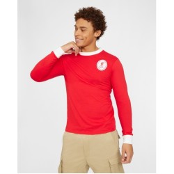 Camiseta Retro de Casa de Manga Larga 1963/68 Liverpool Infantil Camiseta Retro de Casa de Manga Larga 1963/68 Liverpool Infantil