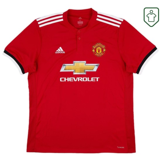 Camiseta retro local hombre Manchester United 2017/18 Rashford #19