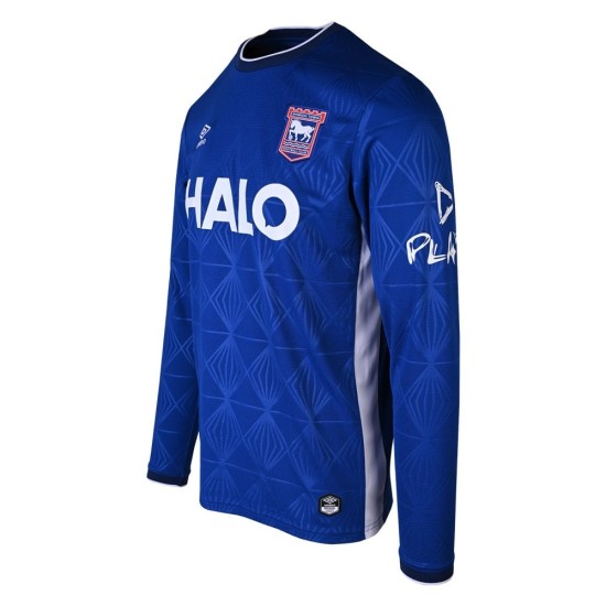 Camiseta de local de manga larga Ipswich Town 2026/27 para mujer Camiseta de local de manga larga Ipswich Town 2026/27 para mujer