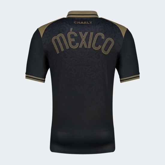 Camiseta Heritage Edición Especial México 2025 para Niño - Negra