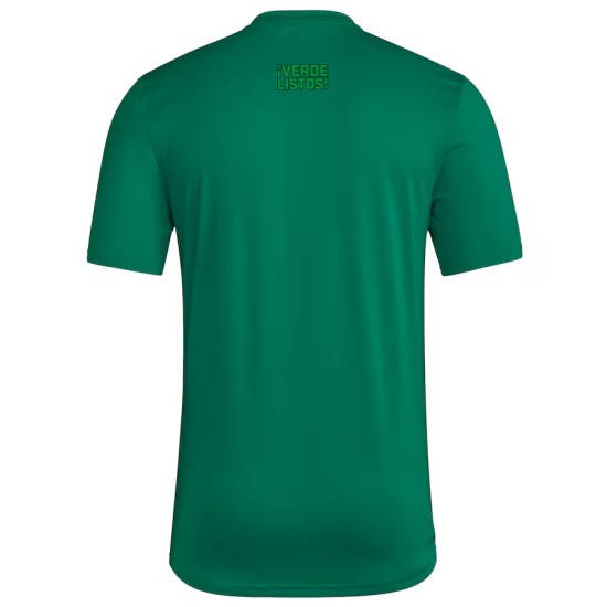 Camiseta Tercera Hook AEROREADY 2025 de Austin FC para Hombre - Negra