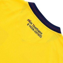 Camiseta de Manga Larga de la Copa Mundial 2026 de Ecuador Primera Equipación para Hombre Camiseta de Manga Larga de la Copa Mundial 2026 de Ecuador Primera Equipación para Hombre