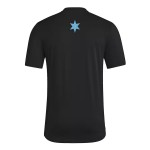 Camiseta hombre Minnesota United FC 2025 tercera Hook AEROREADY - negra Camiseta hombre Minnesota United FC 2025 tercera Hook AEROREADY - negra