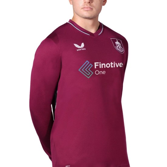 Camiseta de local de manga larga Burnley 2026/27 para mujer Camiseta de local de manga larga Burnley 2026/27 para mujer