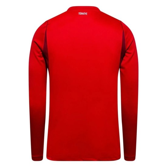 Camiseta Manga Larga Mundial 2026 Local Turquía Mujer Camiseta Manga Larga Mundial 2026 Local Turquía Mujer