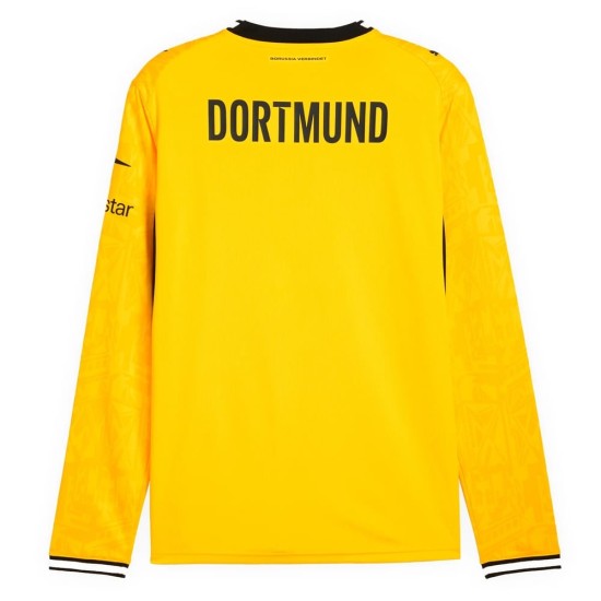 Camiseta Local Manga Larga Mujer BVB Borussia Dortmund 2026/27 Camiseta Local Manga Larga Mujer BVB Borussia Dortmund 2026/27