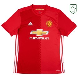 Camiseta retro local hombre Manchester United 2016/17 Pogba #6 Camiseta retro local hombre Manchester United 2016/17 Pogba #6