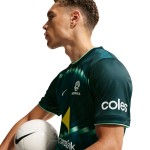 Camiseta infantil Australia 2026 Copa del Mundo tercera pre partido