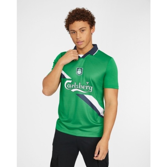 Camiseta retro visitante Liverpool 1999/00 de hombre