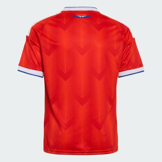 Camiseta local de la Copa del Mundo 2026 de Chile para niño Camiseta local de la Copa del Mundo 2026 de Chile para niño